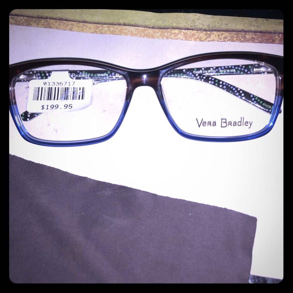 Vera Bradley Christina Frames NWT. Two two toned